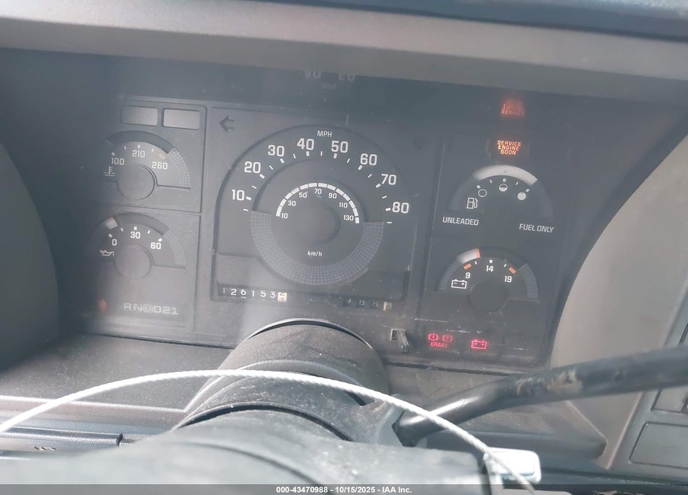 1991 CHEVROLET GMT-400 K1500 VIN: 2GCEK19K2M1146579