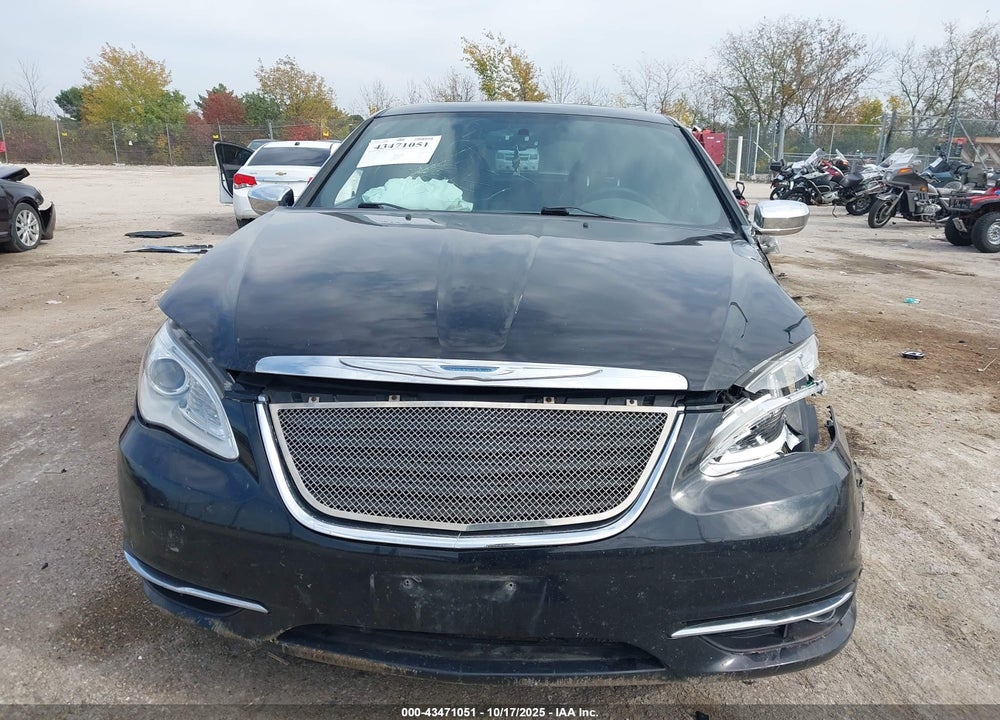 2011 CHRYSLER 200 LIMITED VIN: 1C3BC2FG6BN599206