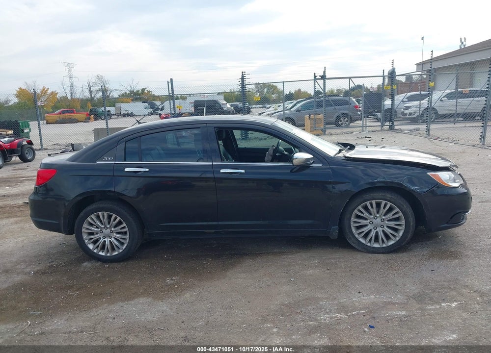 2011 CHRYSLER 200 LIMITED VIN: 1C3BC2FG6BN599206