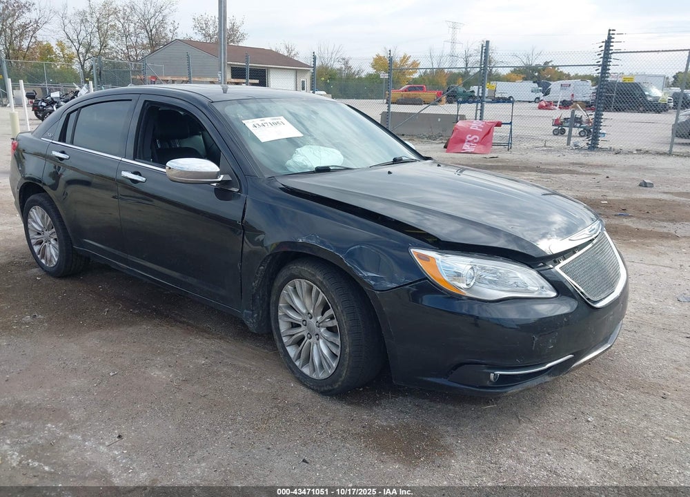 2011 CHRYSLER 200 LIMITED VIN: 1C3BC2FG6BN599206
