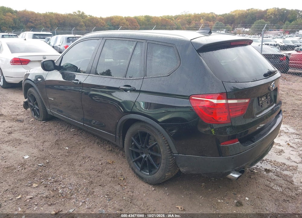 2013 BMW X3 XDRIVE28I VIN: 5UXWX9C50D0A08883
