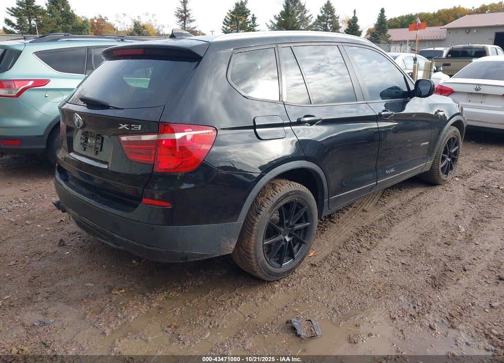 2013 BMW X3 XDRIVE28I VIN: 5UXWX9C50D0A08883