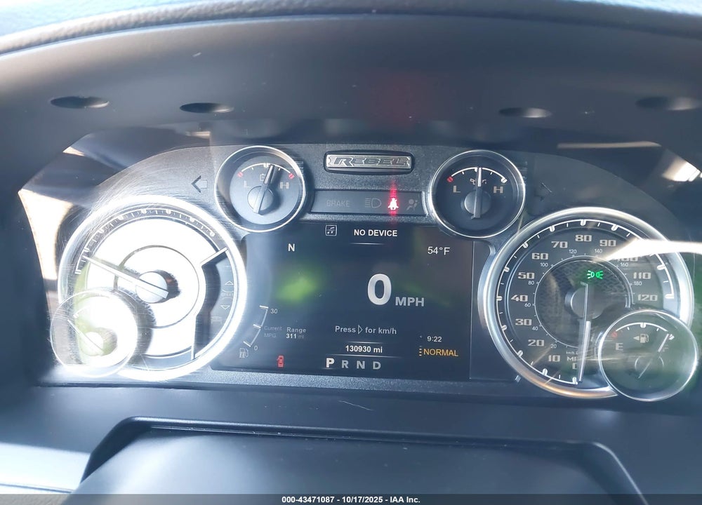 2018 RAM 1500 REBEL 4X4 5'7 BOX VIN: 1C6RR7YT0JS107762
