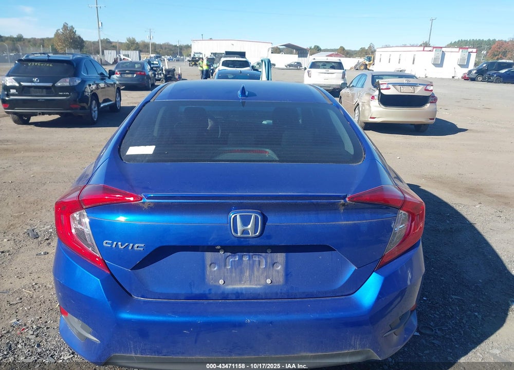 2017 HONDA CIVIC VIN: 19XFC1F3XHE021658