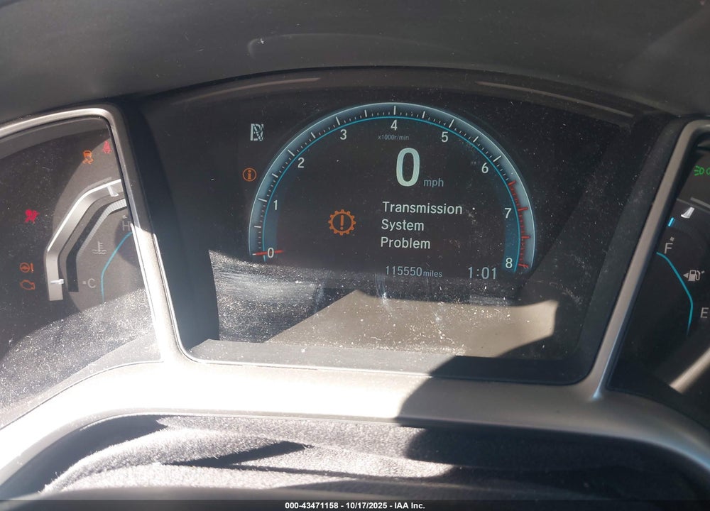 2017 HONDA CIVIC VIN: 19XFC1F3XHE021658