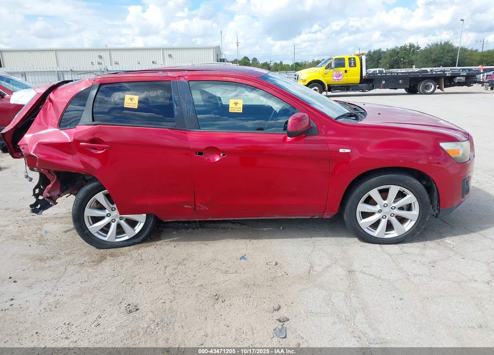 2013 MITSUBISHI OUTLANDER SPORT ES VIN: 4A4AR3AUXDE002322
