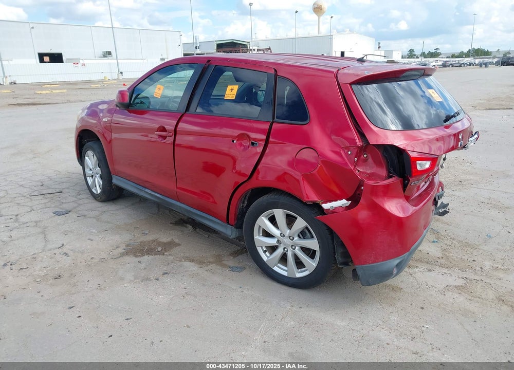 2013 MITSUBISHI OUTLANDER SPORT ES VIN: 4A4AR3AUXDE002322