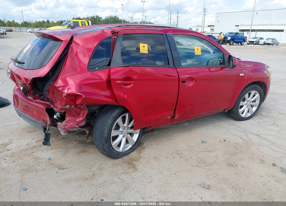 2013 MITSUBISHI OUTLANDER SPORT ES VIN: 4A4AR3AUXDE002322