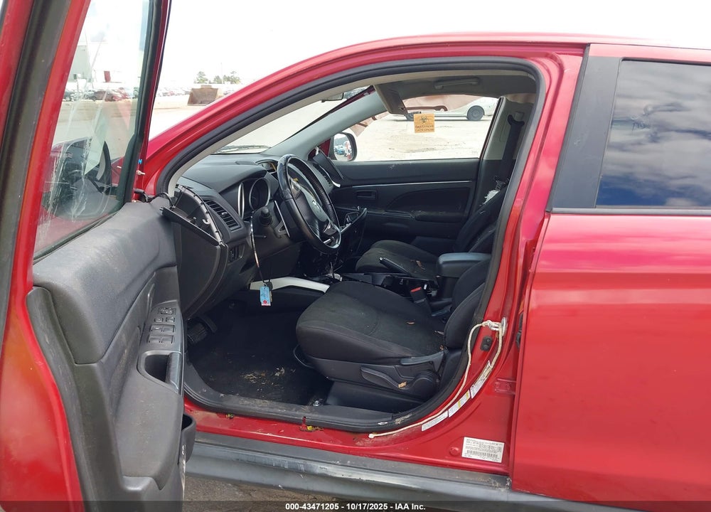 2013 MITSUBISHI OUTLANDER SPORT ES VIN: 4A4AR3AUXDE002322