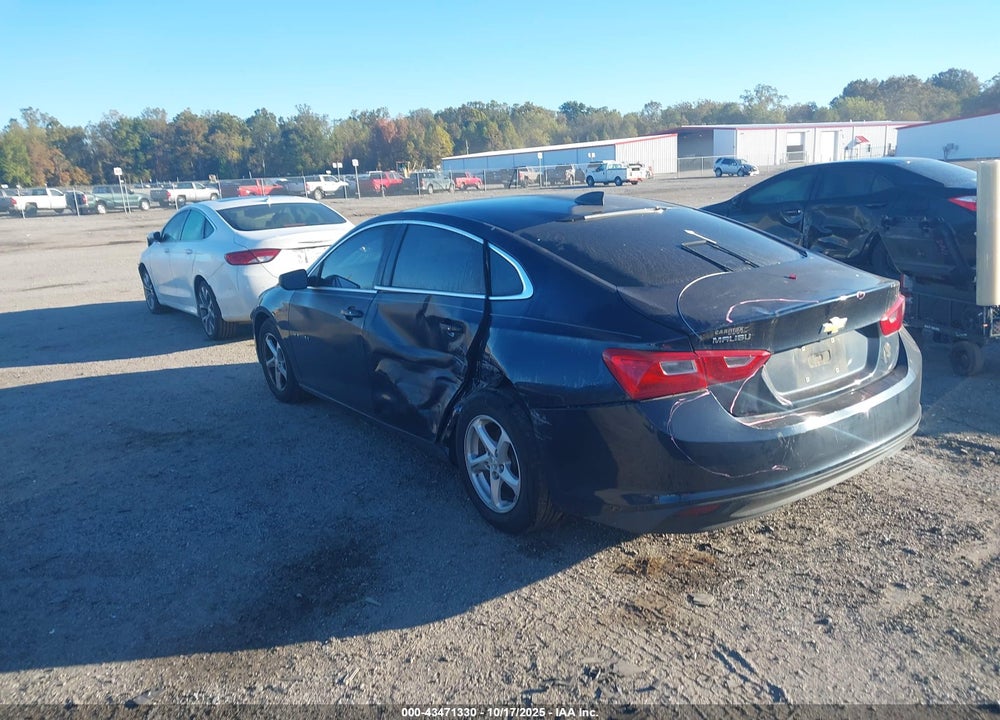 2017 CHEVROLET MALIBU LS VIN: 1G1ZB5ST7HF167110
