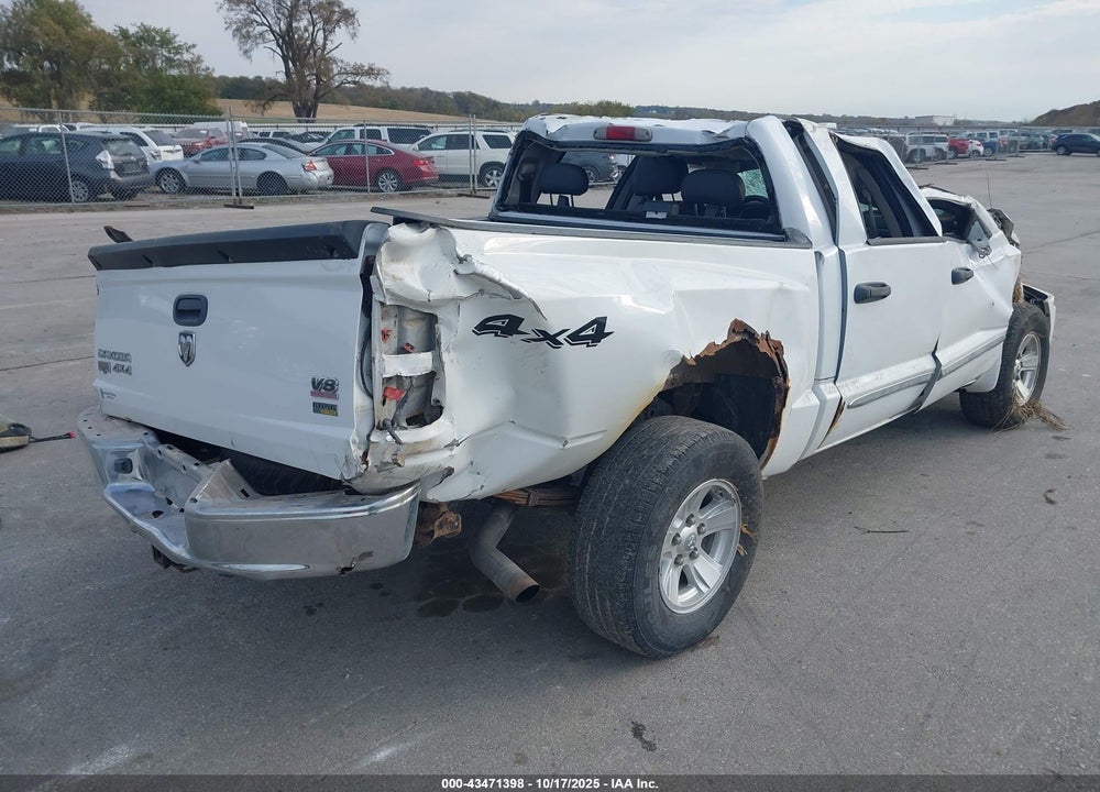 2008 DODGE DAKOTA VIN: 1D7HW58N08S562470