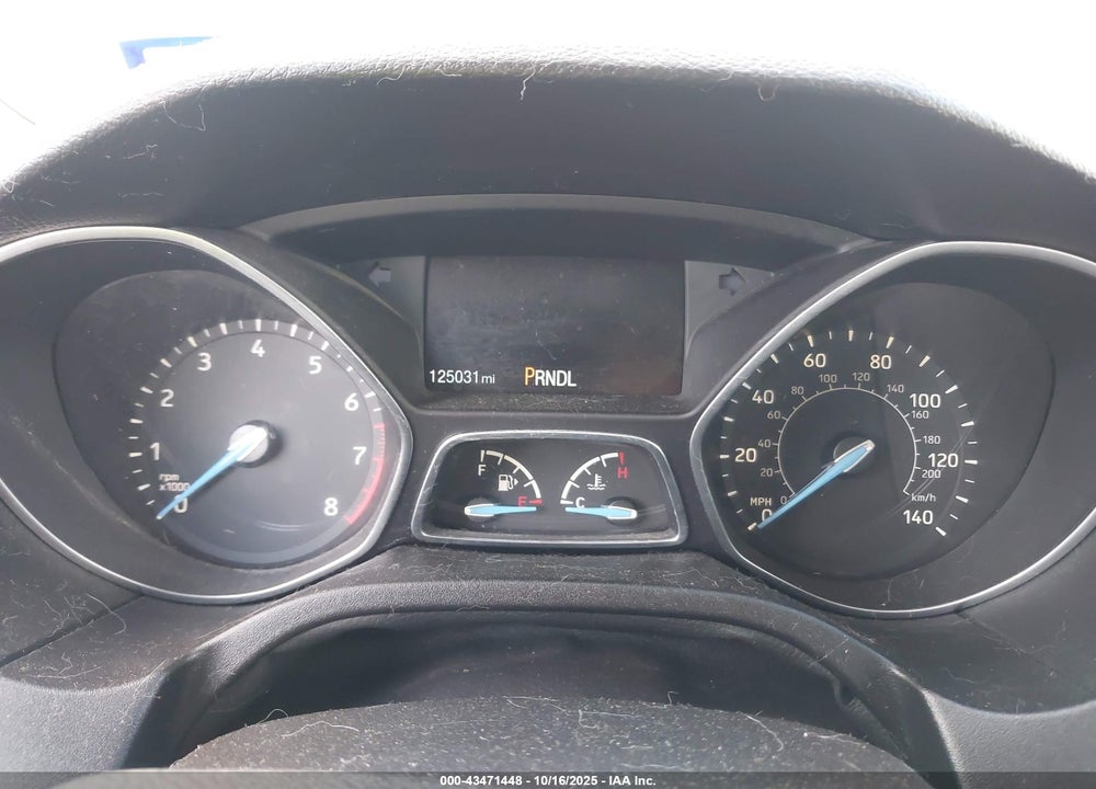 2016 FORD FOCUS SE VIN: 1FADP3K28GL259637