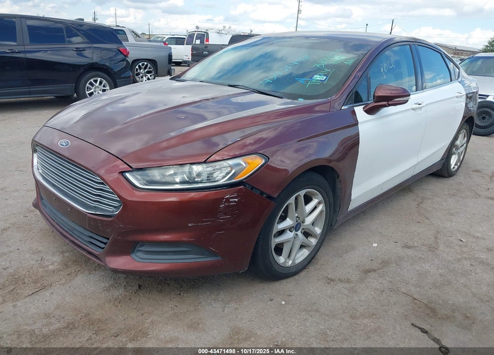 2016 FORD FUSION SE VIN: 3FA6P0H73GR338256