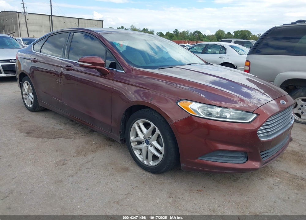 2016 FORD FUSION SE VIN: 3FA6P0H73GR338256
