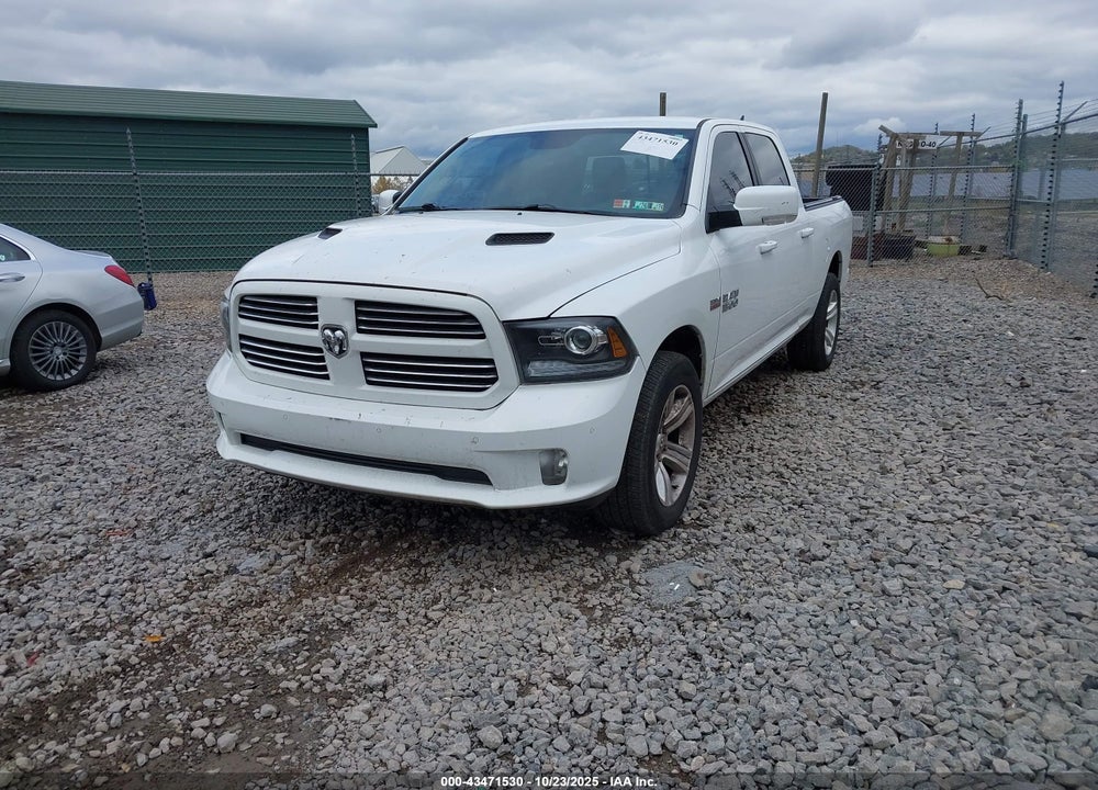 2015 RAM 1500 SPORT VIN: 1C6RR7UTXFS502626