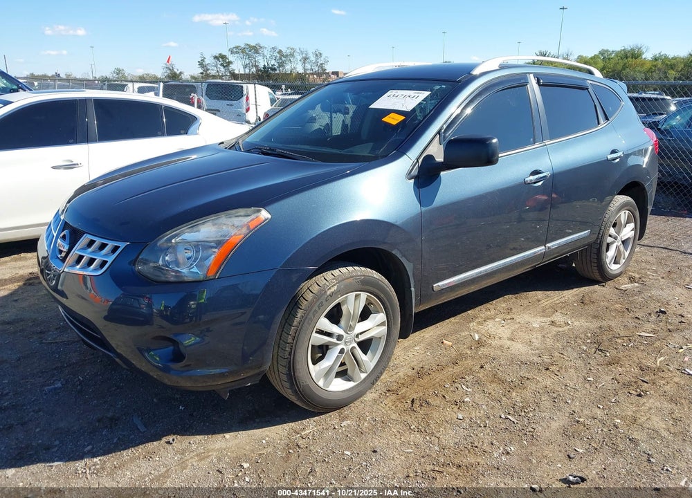 2015 NISSAN ROGUE SELECT VIN: JN8AS5MV5FW769346
