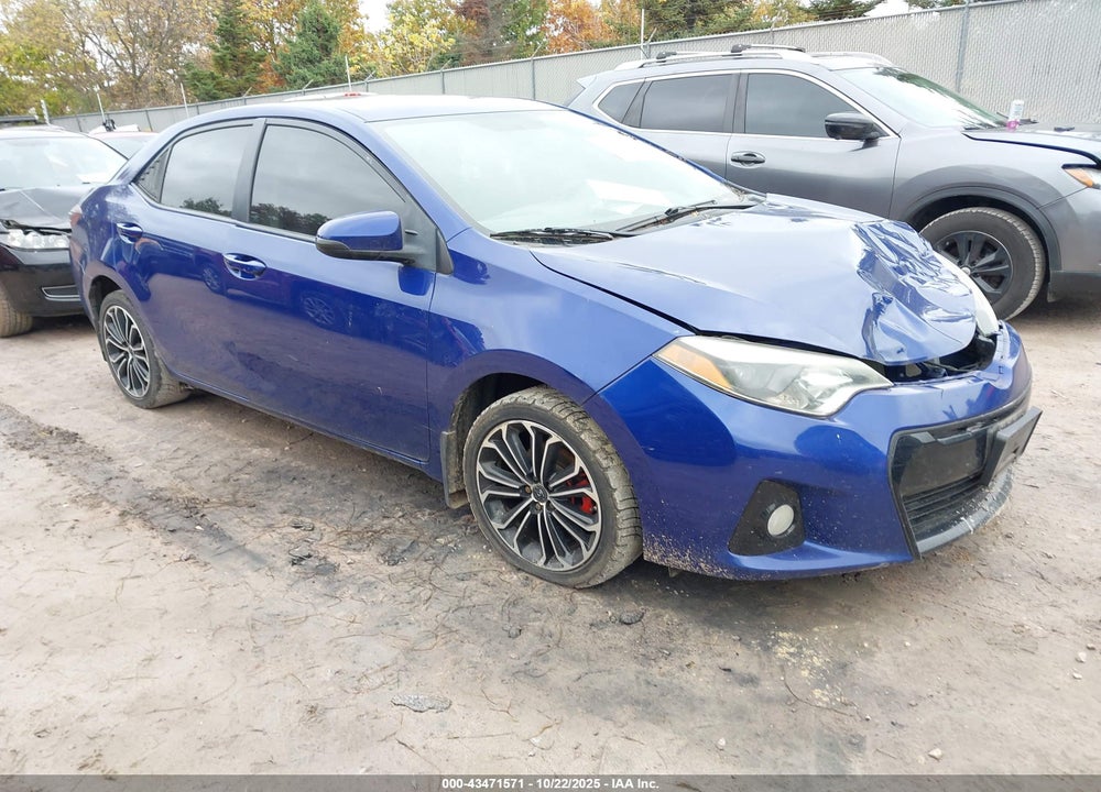 2015 TOYOTA COROLLA S PLUS VIN: 2T1BURHE2FC455819