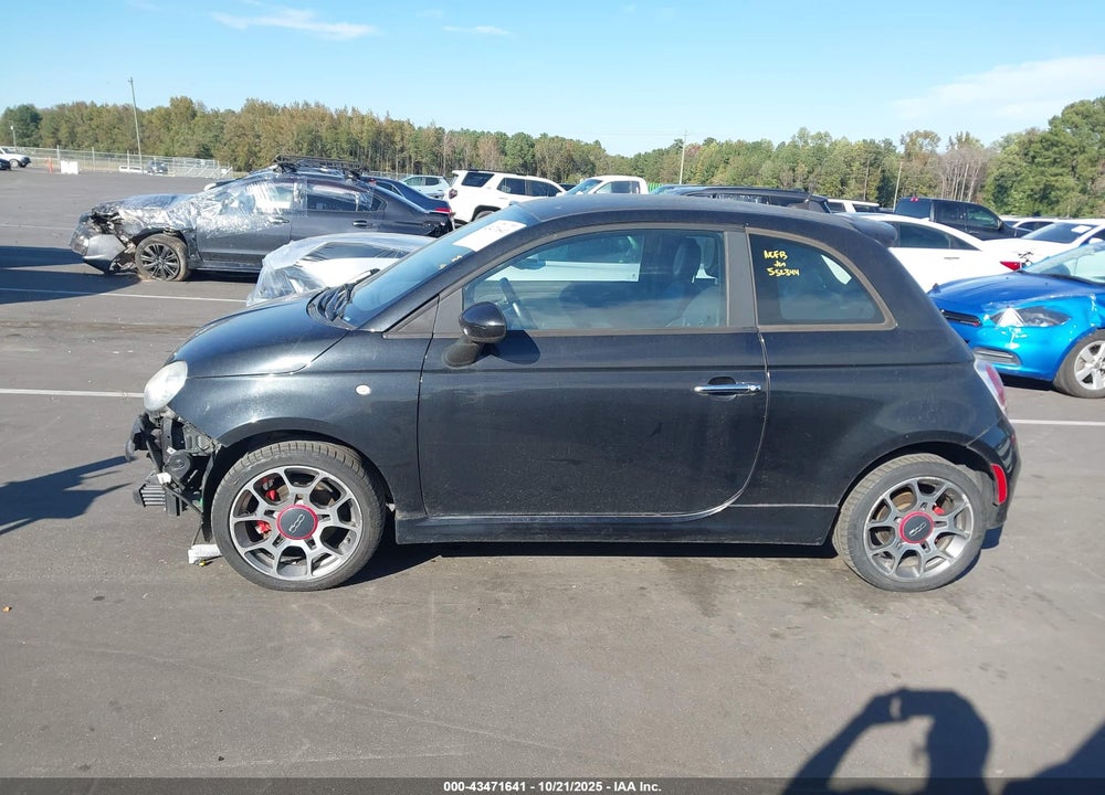 2013 FIAT 500 VIN: 3C3CFFBR3DT596065