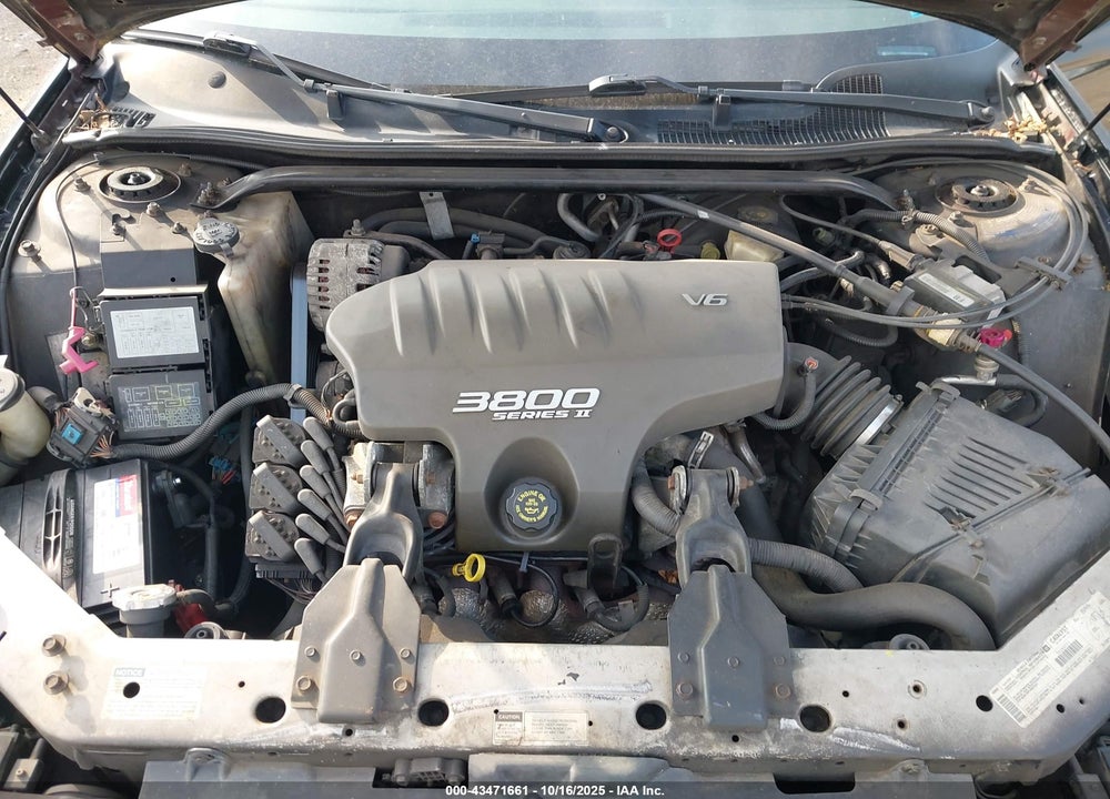2001 CHEVROLET MONTE CARLO SS VIN: 2G1WX15K419250251
