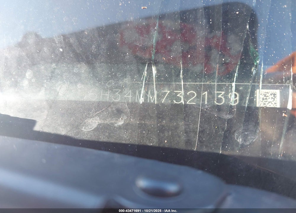 2021 HONDA HR-V VIN: 3CZRU6H34MM732139