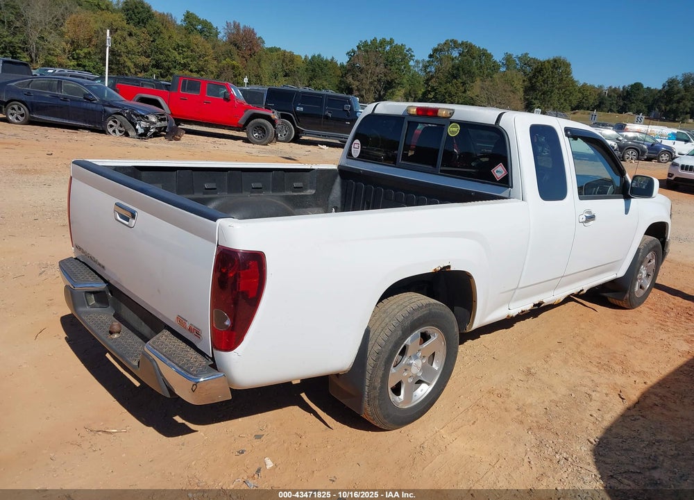 2011 GMC CANYON SLE1 VIN: 1GTE5MF90B8117800