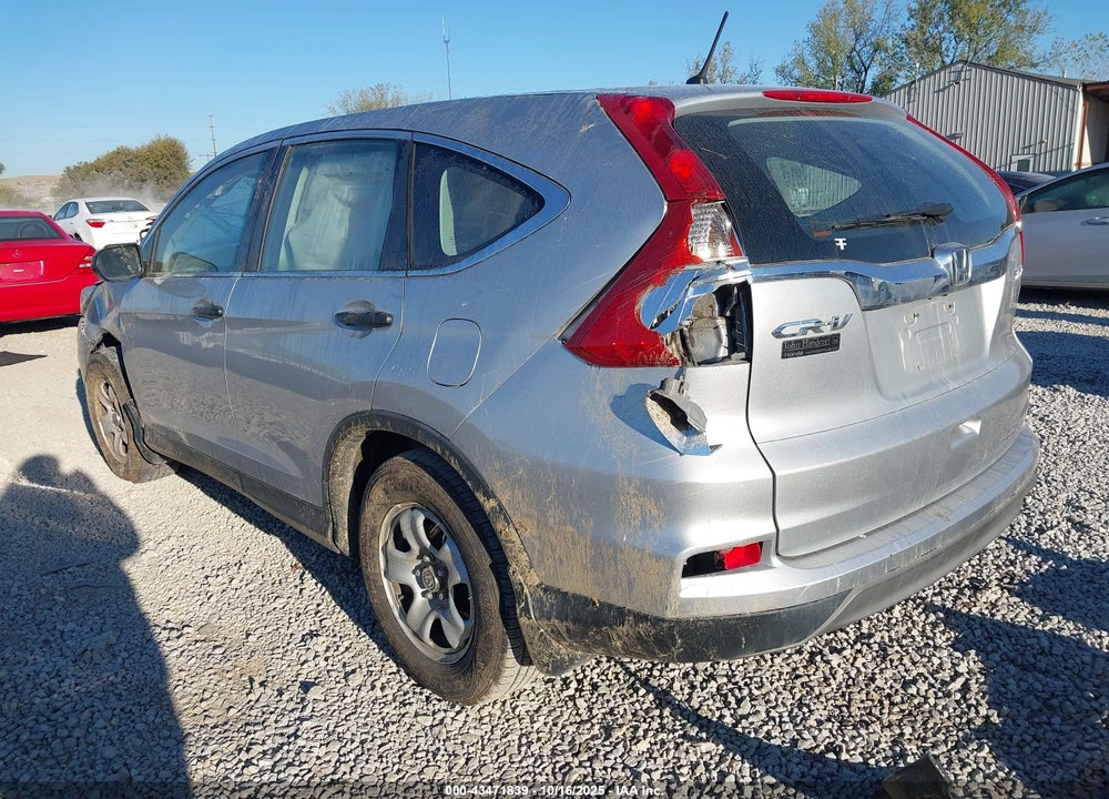 2015 HONDA CR-V LX VIN: 5J6RM4H33FL054931