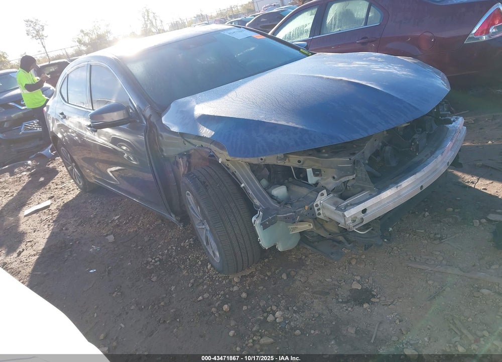 2020 ACURA TLX STANDARD VIN: 19UUB1F3XLA008738