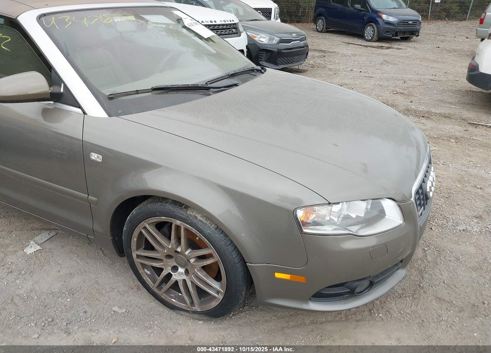 2009 AUDI A4 VIN: WAUAF48H59K008940