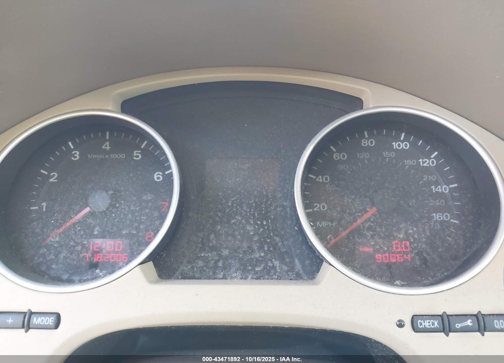 2009 AUDI A4 VIN: WAUAF48H59K008940