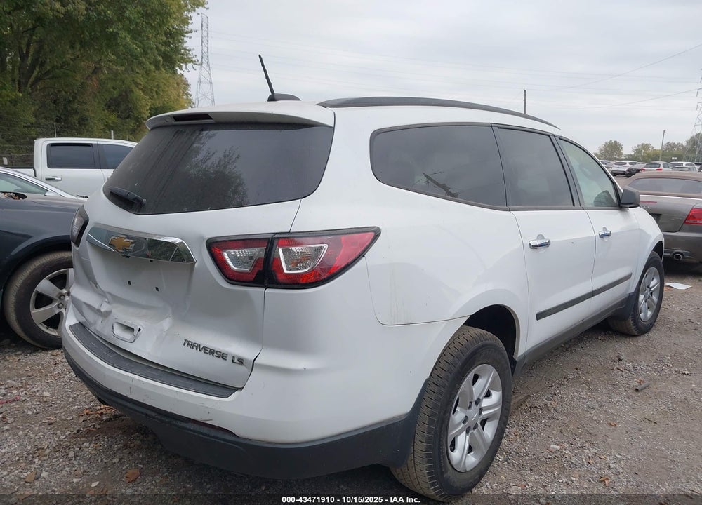 2016 CHEVROLET TRAVERSE VIN: 1GNKRFED1GJ341853