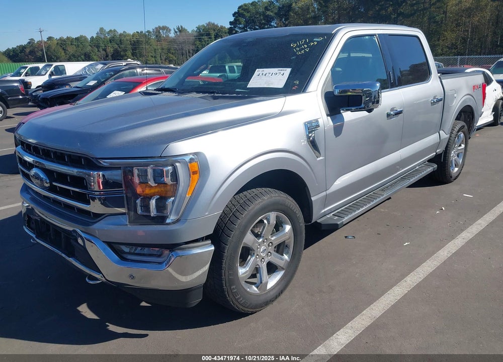 2021 FORD F-150 LARIAT VIN: 1FTFW1E86MKD96667