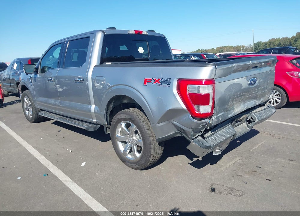 2021 FORD F-150 LARIAT VIN: 1FTFW1E86MKD96667
