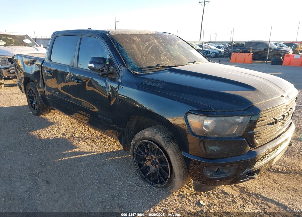 2019 RAM 1500 BIG HORN/LONE STAR  4X4 5'7 BOX VIN: 1C6SRFFT6KN631593