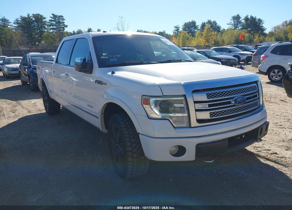 2014 FORD F-150 PLATINUM VIN: 1FTFW1ET5EFB00911