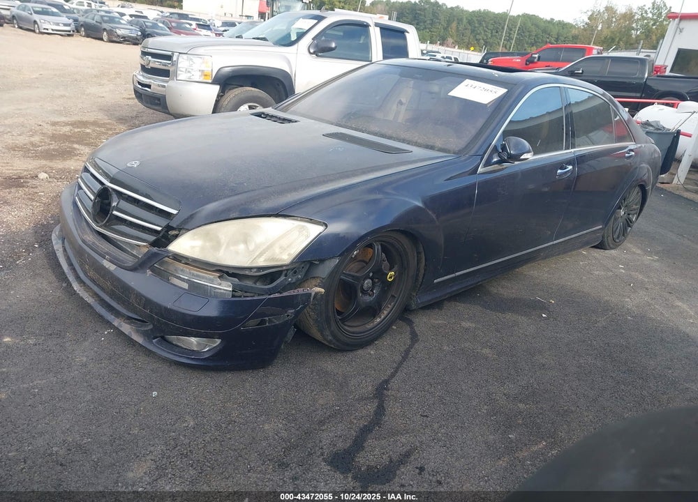 2008 MERCEDES-BENZ S 550 VIN: WDDNG71X18A187590