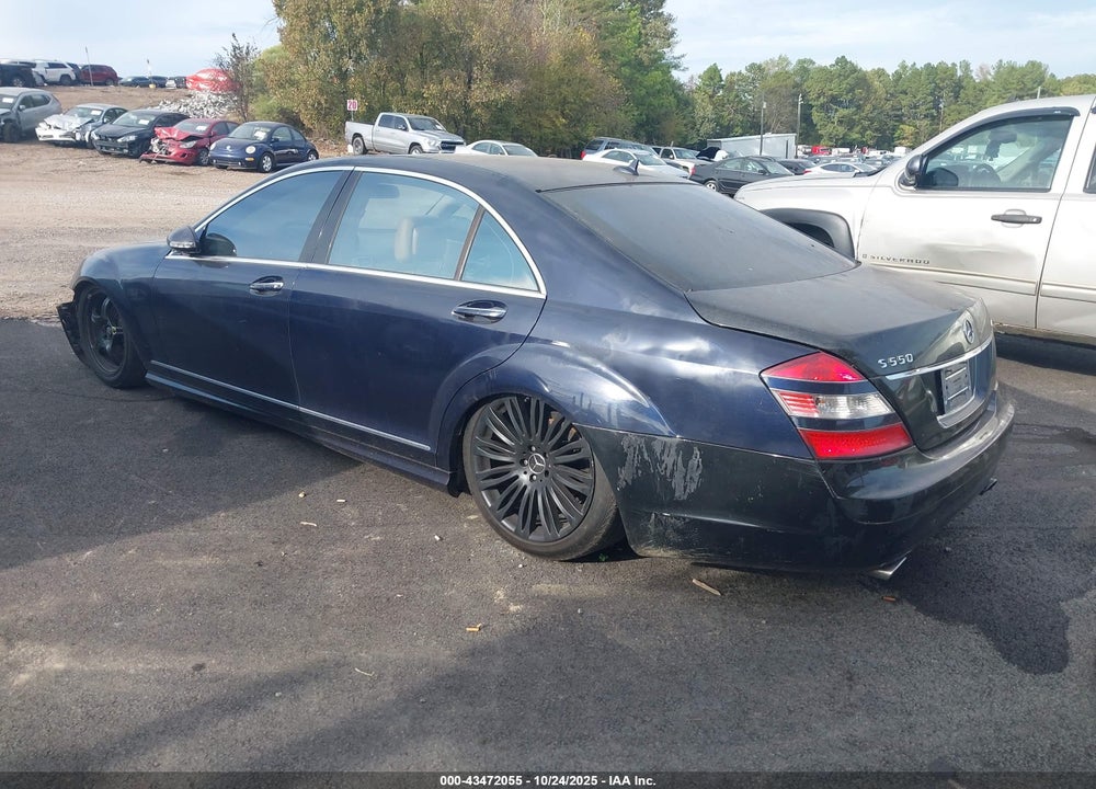 2008 MERCEDES-BENZ S 550 VIN: WDDNG71X18A187590