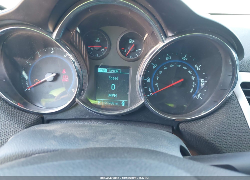 2013 CHEVROLET CRUZE 1LT AUTO VIN: 1G1PC5SB1D7152344