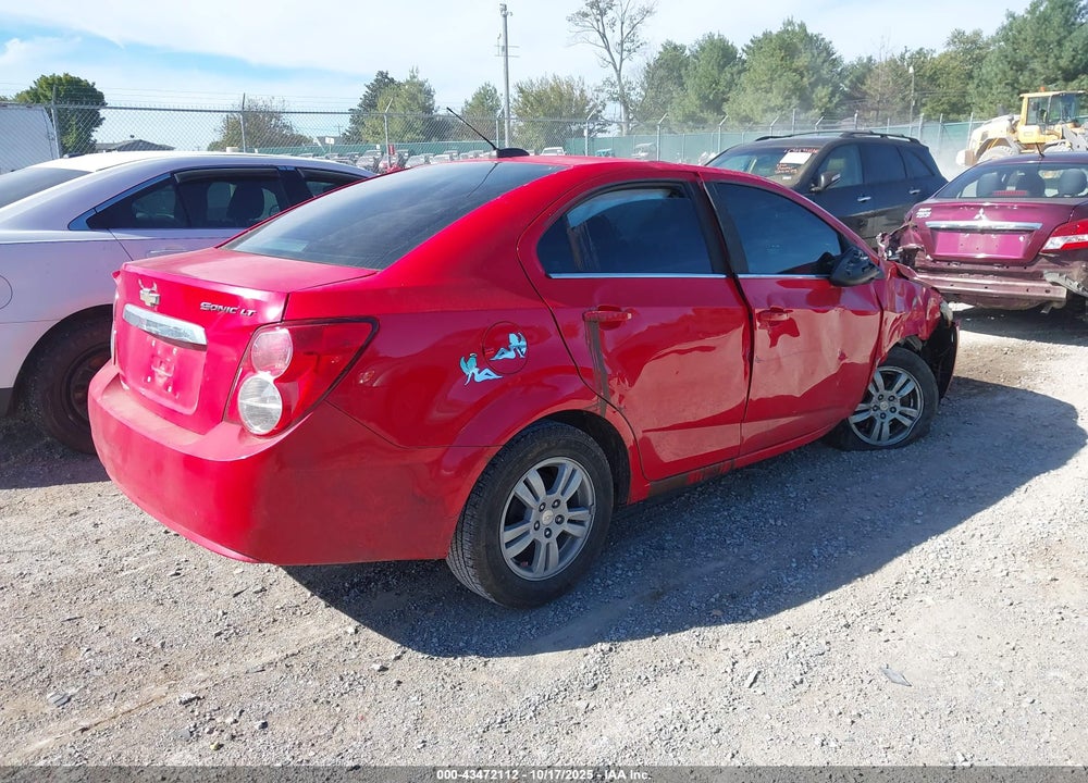2015 CHEVROLET SONIC LT AUTO VIN: 1G1JC5SH2F4174464