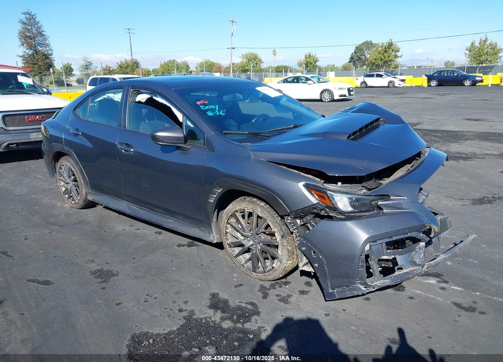 2022 SUBARU WRX PREMIUM VIN: JF1VBAF60N9012045