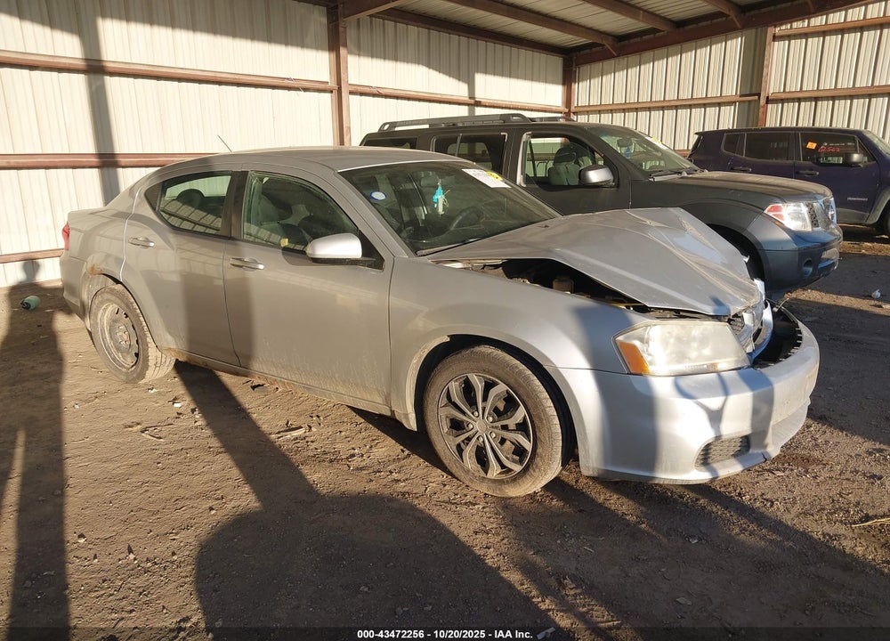 2011 DODGE AVENGER MAINSTREET VIN: 1B3BD1FB7BN573562