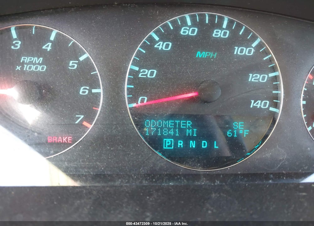 2012 CHEVROLET IMPALA LTZ VIN: 2G1WC5E32C1213552
