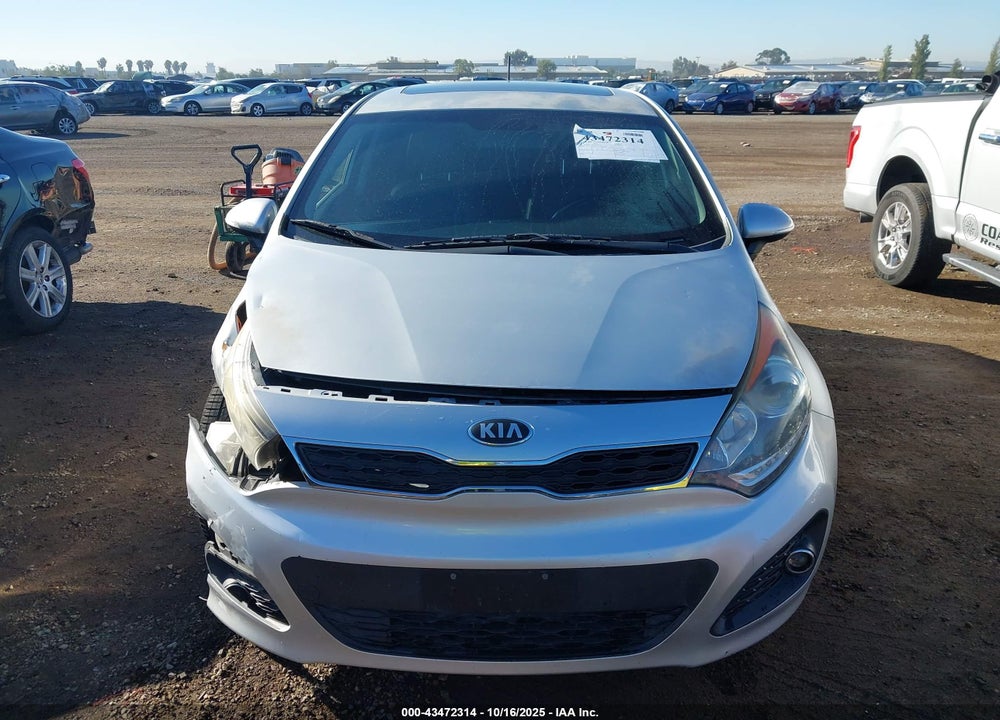 2014 KIA RIO VIN: KNADN5A34E6347907