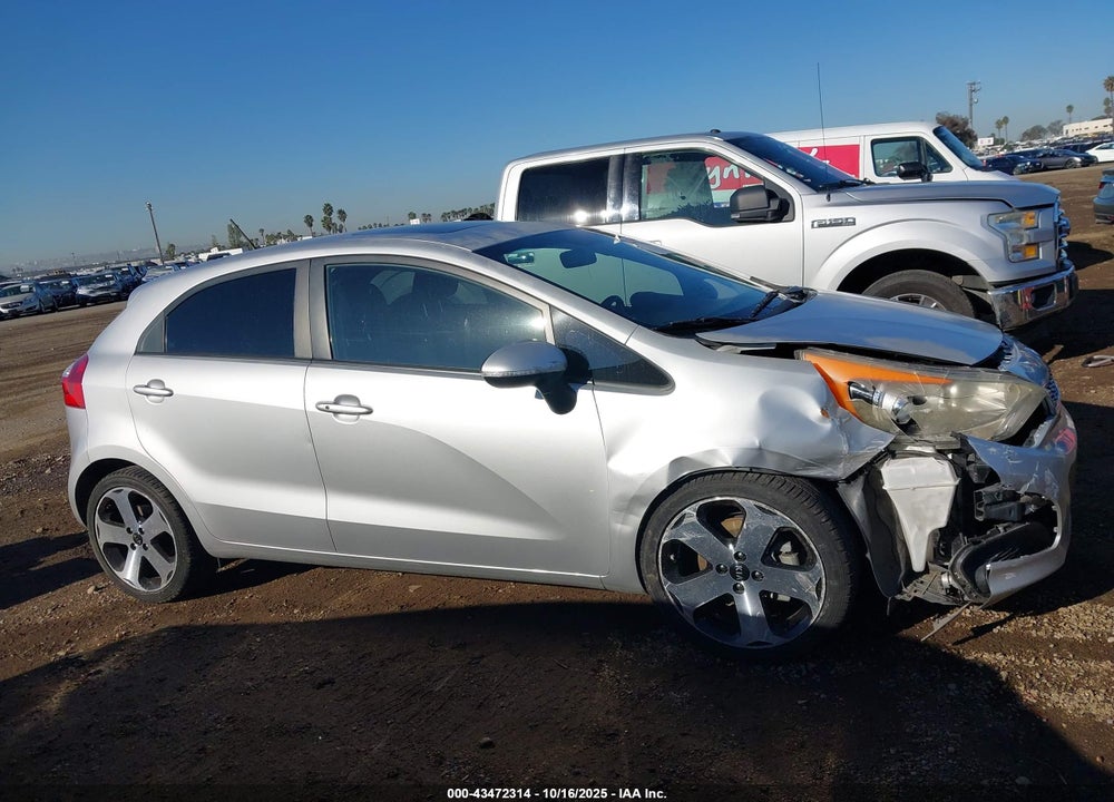 2014 KIA RIO VIN: KNADN5A34E6347907