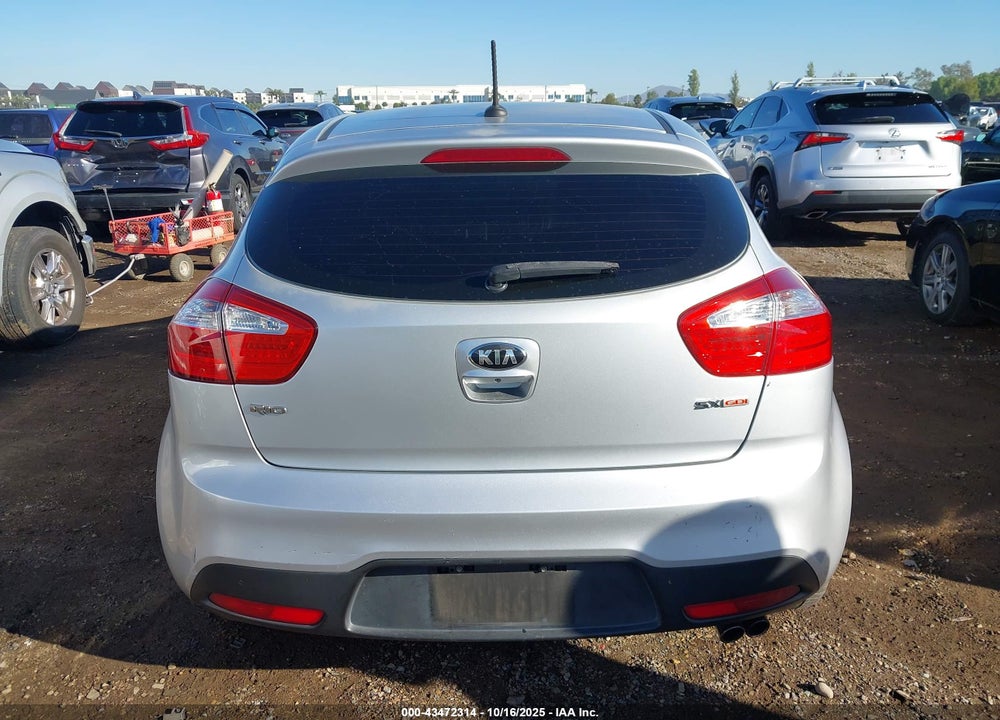 2014 KIA RIO VIN: KNADN5A34E6347907