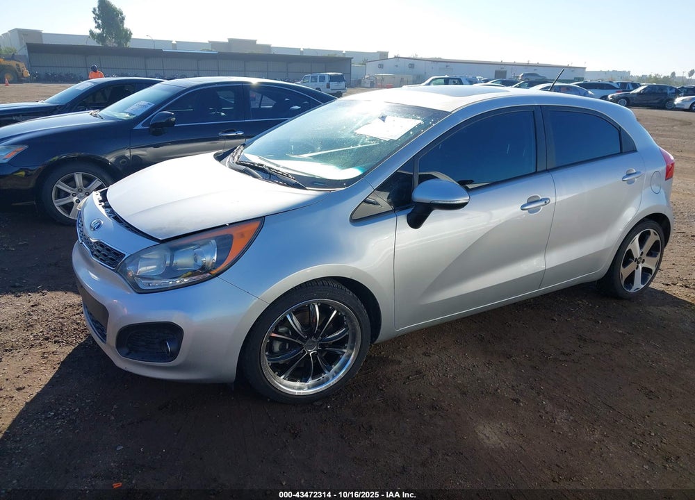 2014 KIA RIO VIN: KNADN5A34E6347907