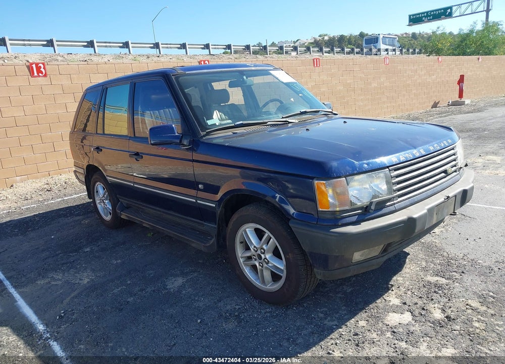 2002 LAND ROVER RANGE ROVER 4.6 HSE VIN: SALPM16482A463917