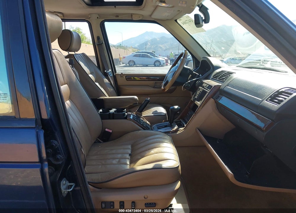2002 LAND ROVER RANGE ROVER 4.6 HSE VIN: SALPM16482A463917