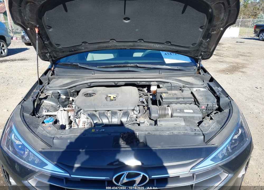 2019 HYUNDAI ELANTRA VIN: KMHD84LF5KU864230