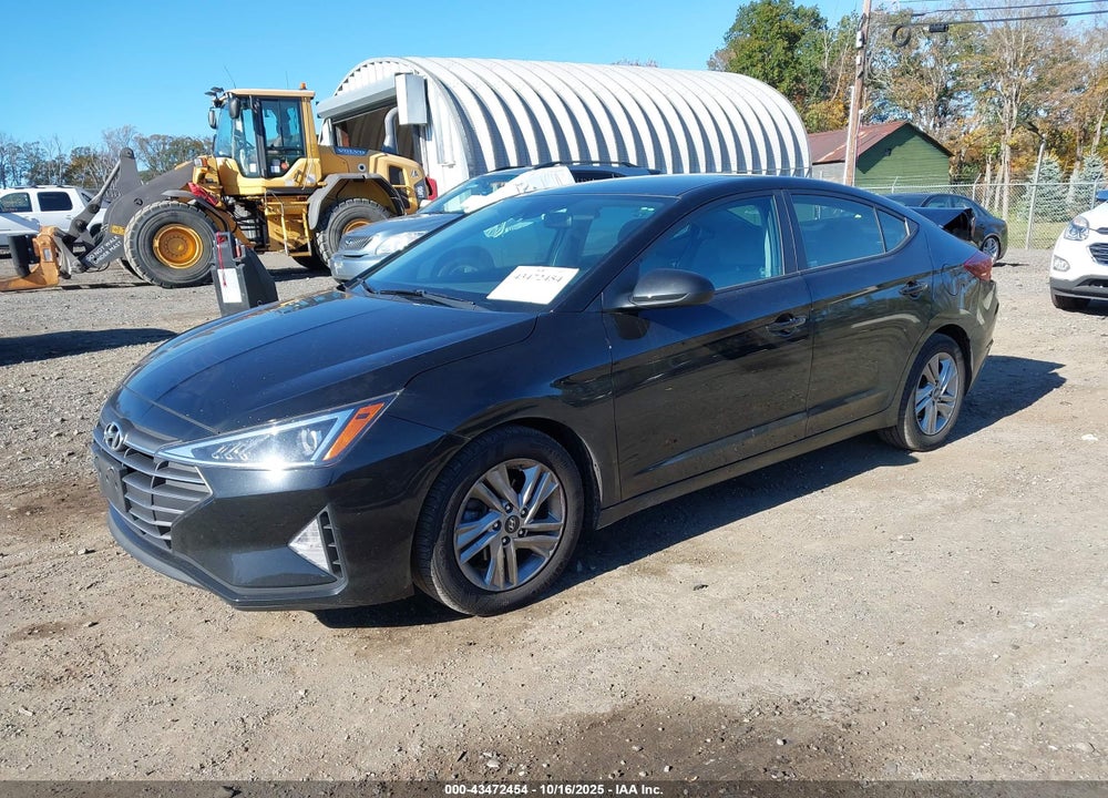 2019 HYUNDAI ELANTRA VIN: KMHD84LF5KU864230