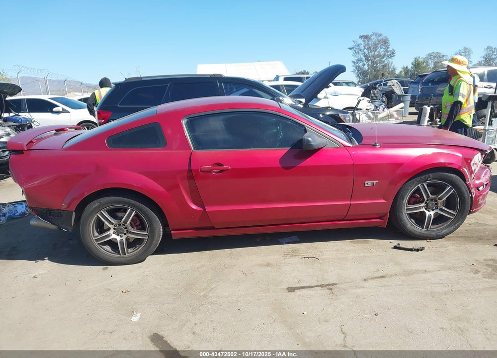 2007 FORD MUSTANG VIN: 1ZVFT82H475215524